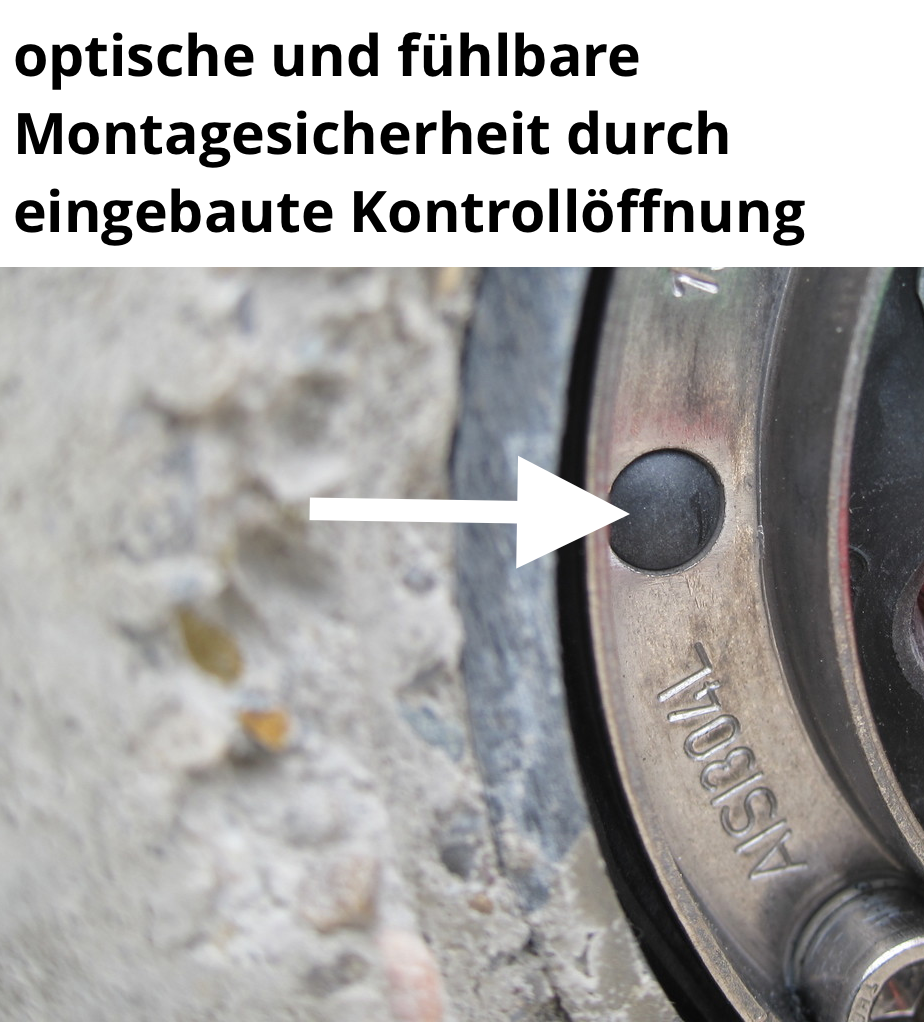Ringraumdichtung mit Segmentringtechnik 200 mm für Rohr 110-162mm HSD200-SSG 110-162 SL
