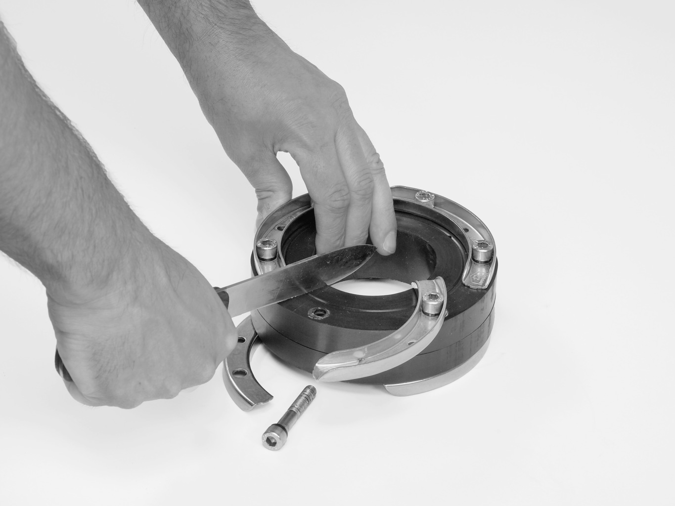 Ringraumdichtung für Kernbohrung DN150 für Rohr 70-112 mm HSD 150 SSG 70-112SL