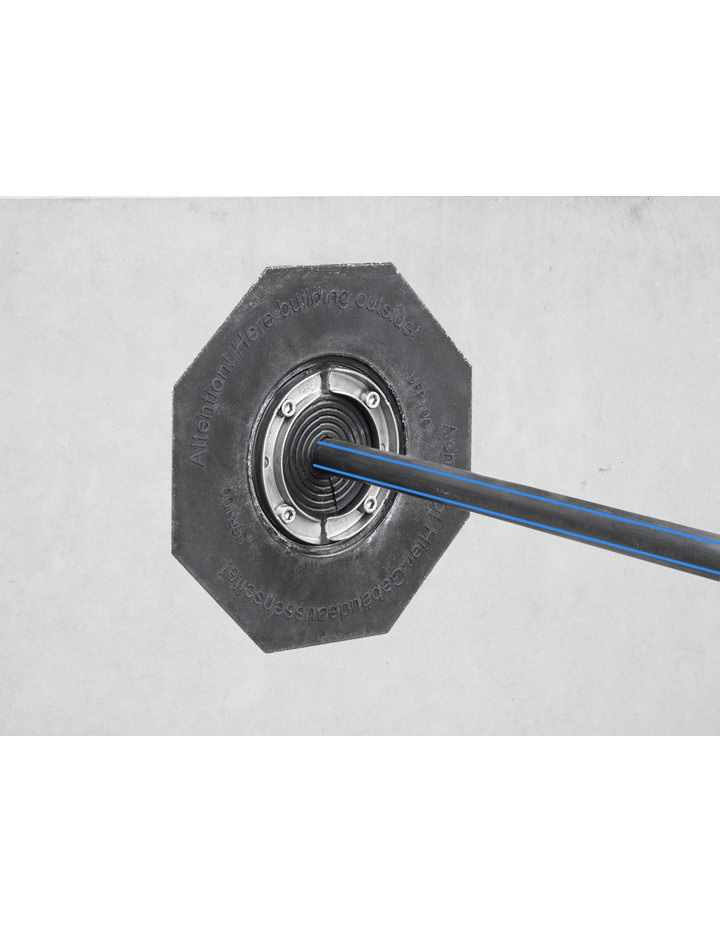Hauff Ringraumdichtung HSD100-SSG 18-65 SL Segment DN 100 für Kabel/Rohr 18-65mm